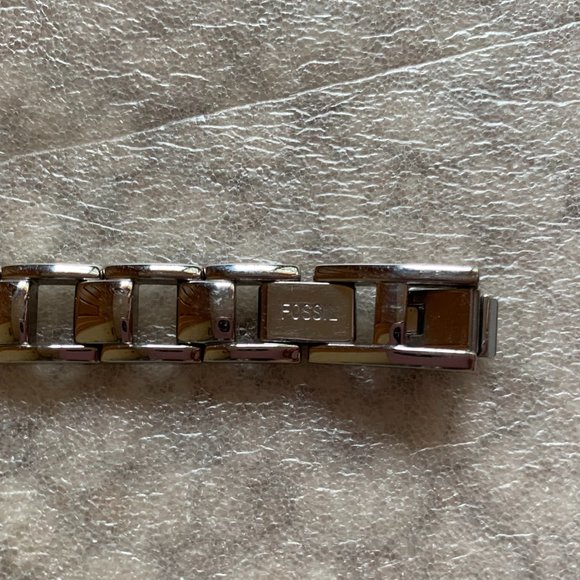 FOSSIL - Link Watch -  Very Good Cond. w/Battery main image 5